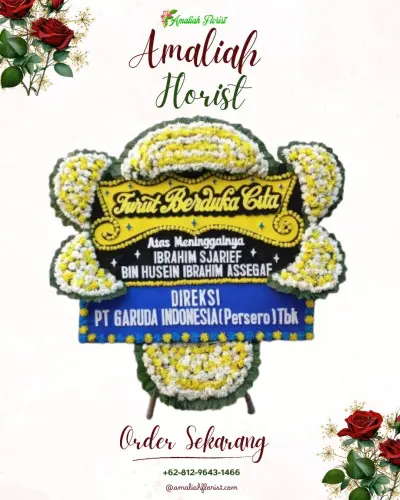 Papan Bunga Duka di Suruh